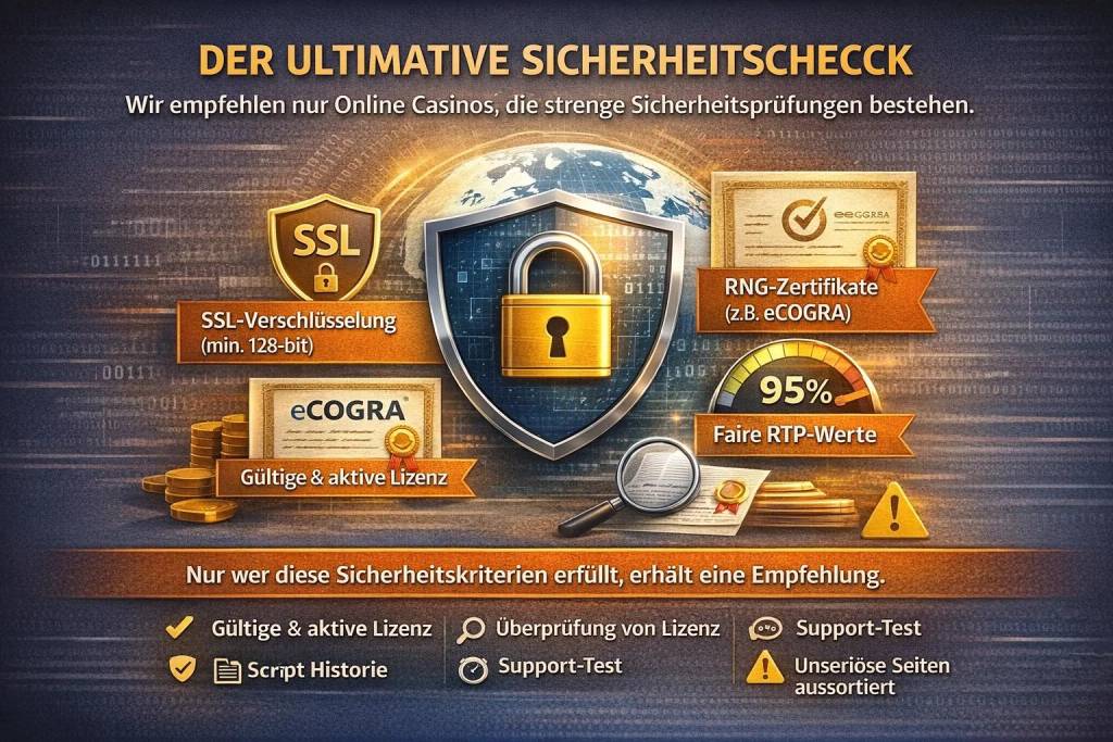 DER ULTIMATIVE SICHERHEITSCHECCK