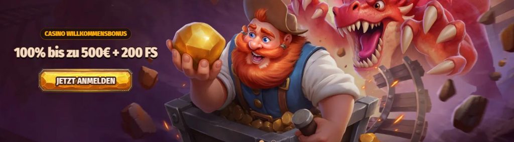 Dragonia Casino WILLKOMMENSBONUS